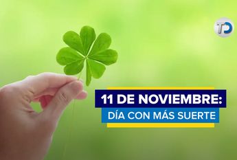 11 de noviembre: por qué es el día con más suerte | Margarita Salmoran