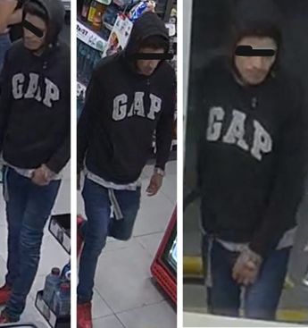 El detenido fue identificado como Luis Rey 'N' | Cámaras de vigilancia