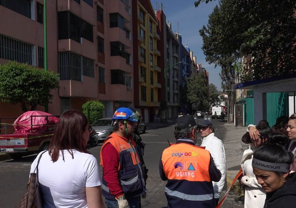 24 familias no podrán regresar a sus hogares debido a daños por explosión en Coyoacán. | Cuartoscuro