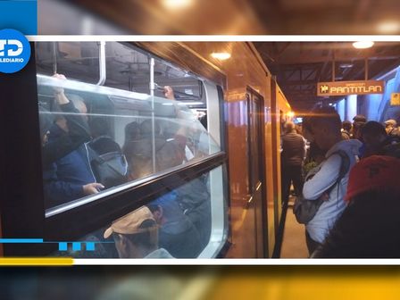 Retrasos en el Metro, 1 de mayo 2024 | @LuisArturoNoria
