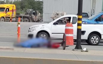 El hecho ocurrió sobre la avenida Ruiz Cortines. | Agustín Martínez