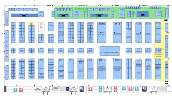 Mapa de los stands disponibles.| Redes sociales