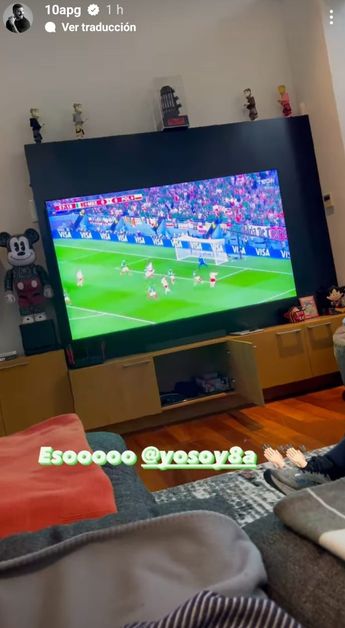 Gignac apoya a México durante su debut en Qatar 2022 / Foto Instagram @10apg