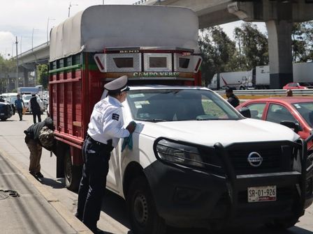 Autoridades de Puebla realizan operativos de detección de irregularidades en la vialidad / Agencia Es Imagen