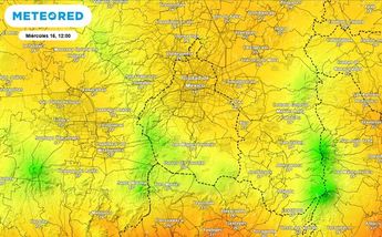 La temperatura en la Ciudad de México aumenta a parir del medio día