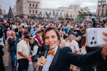 La presidenta de Guadalajara destacó que en los matrimonios colectivos las parejas recibirán certeza jurídica. | Gobierno de Guadalajara