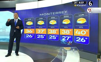Clima Monterrey para el final de mayo 2024