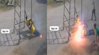 Las víctimas fueron identificadas por medios locales como Salla Lakshminarayana y Chandanagari Nagaraju | FOTO: X