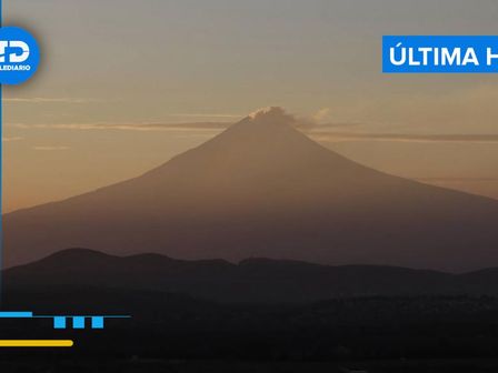 El semáforo de alerta volcánica del Popocatépetl está en Amarillo Fase 2 HOY 4 de marzo 2025 / Andrés Lobato