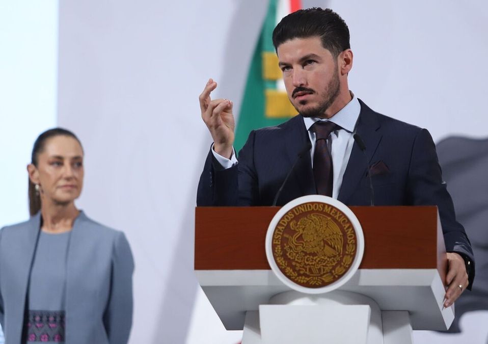 Samuel García da avances de obras del Mundial 2026 en Monterrey. / Cuartoscuro
