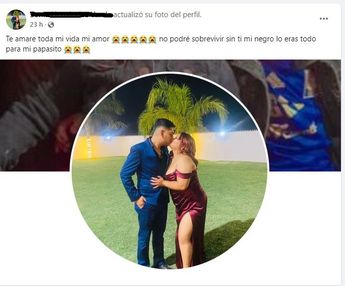 La esposa de Francisco se despidió de él en redes sociales. | Especial