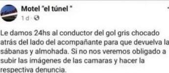 La publicación en Facebook fue eliminada luego de que se hiciera viral.