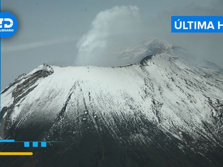 El semáforo de alerta volcánica del Popocatépetl está en Amarillo Fase 2 HOY 20 de enero 2025 / Cortesía