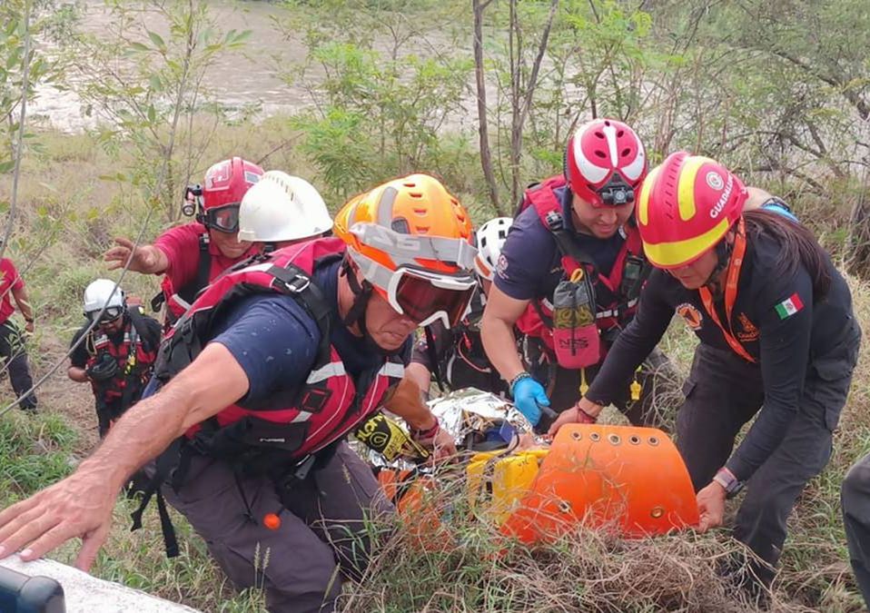 Milagrosamente, la señora Yolanda fue rescatada con vida | Especial