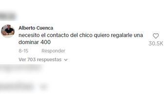 Usuarios le quieren regalar moto nueva a vendedor ambulante tras hacerse viral con video | Especial