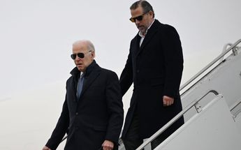 Joe y Hunter Biden / AFP