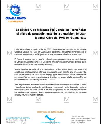 Comunicado oficial