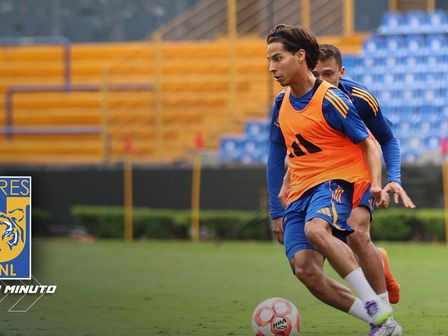 Diego Lainez buscará conseguir un puesto en la alineación titular en Tigres / @TigresOficial