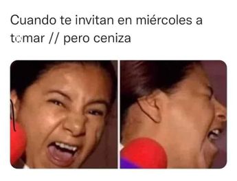 Cuando tienen otros planes y los invitan a la Ceniza. | Tony Express vía Facebook.