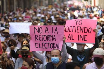 Marcha del INE en Puebla | Andrés Lobato