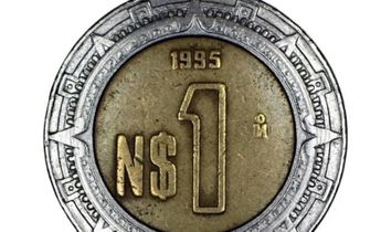 Moneda de 1 peso se vende hasta en 10 mil pesos en Internet