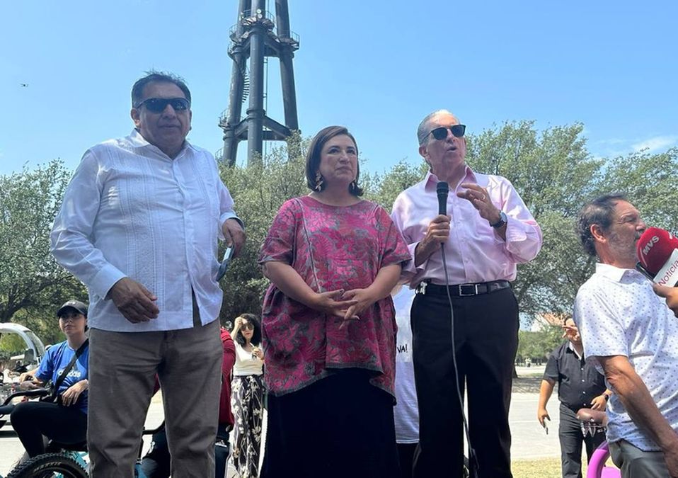 La aspirante del Frente Amplio por México, Xóchitl Gálvez | Sandra González