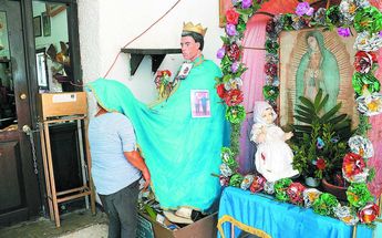 Niño Fidencio en comunidad Espinazo