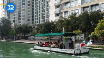 Paseo Santa Lucia recibe a regios en el puente del 16 de septiembre.| Israel Santacruz