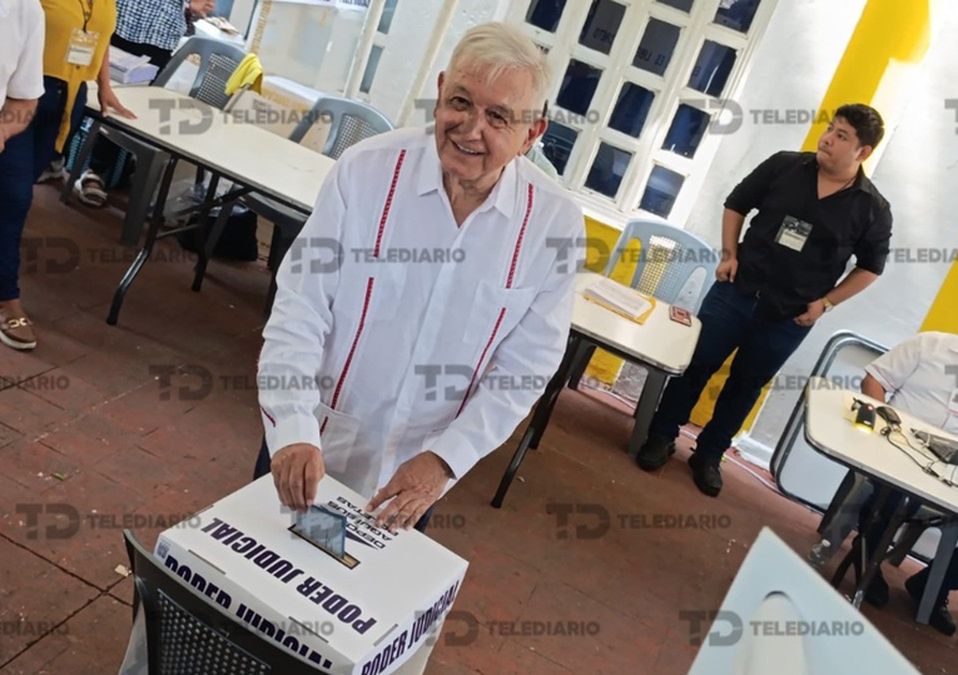 AMLO reaparece en el elecciones al Poder Judicial | Amílcar Salazar