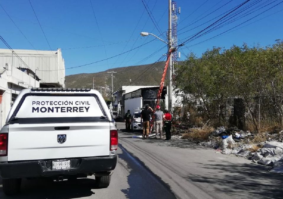 El incidente tuvo lugar al mediodía del miércoles. / Agustín Martínez