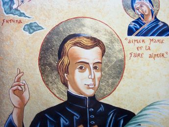 San Pedro Chanel Ee 15 de julio de 1827 fue ordenado sacerdote y nombrado vicepárroco en Ambérieu/ Especial