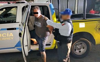 Un hombre fue detenido en Monterrey al ser acusado de golpear a su mamá. | Cortesía