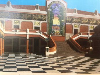La Escuela Coahuila fue construida con los principios de la arquitectura colonial.