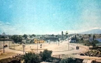 Rotonda de la Diagonal Defensores de la República en 1967 | David Ramírez Huitrón