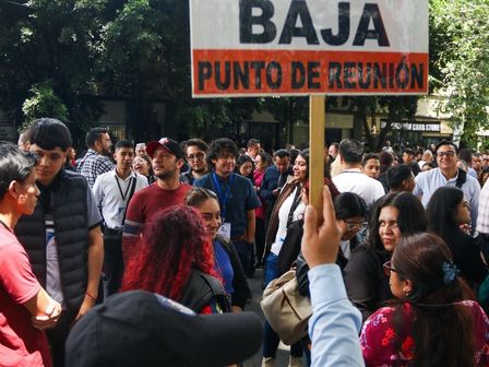 Durante un sismo busca los puntos de reunión o zonas de seguridad | Cuartoscuro