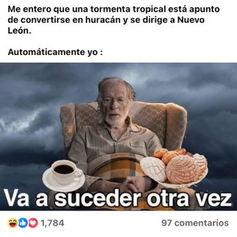 Meme de huracán Beryl en Monterrey | Especial