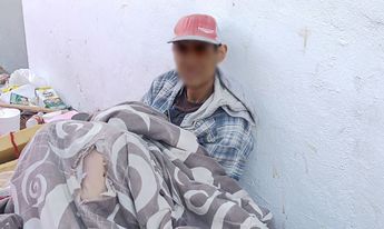 El Hospital Universitario se negó a recibir al hombre de 33 años, según la vecina del sector María Graciela. | Fabricio Gallegos.