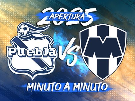 Sigue minuto a minuto el partido de la jornada 7 entre Puebla y Rayados del Apertura 2025. / Especial