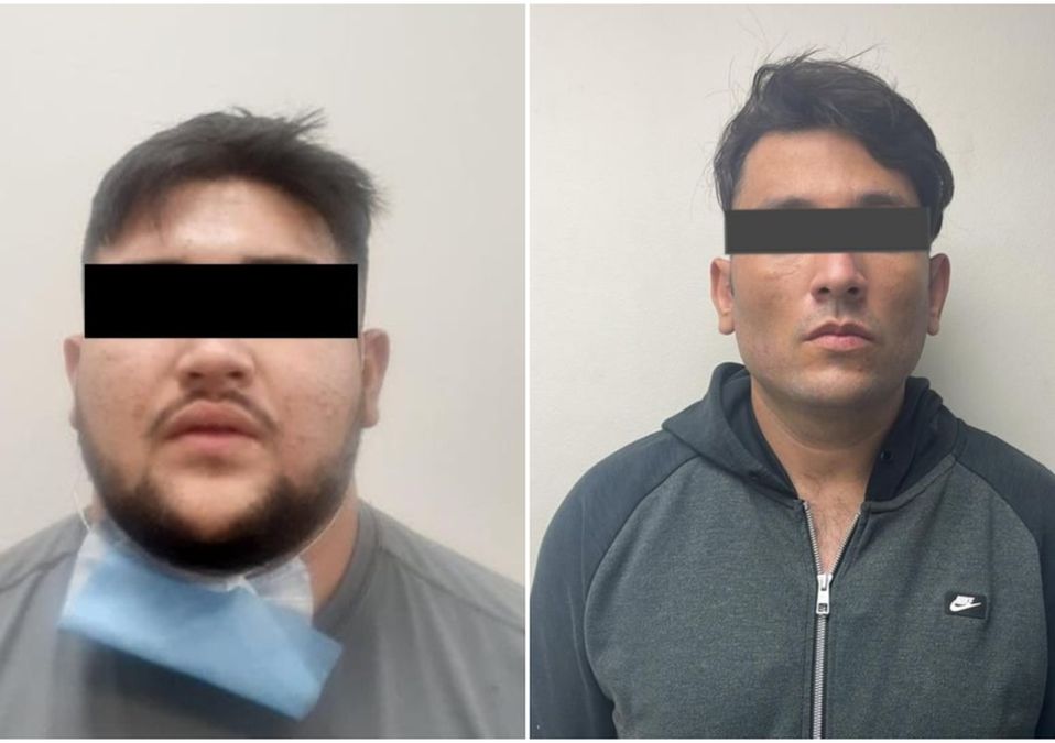 Detención del "Comandante Cano" y su cómplice identificado como Diego Omar | Cortesía
