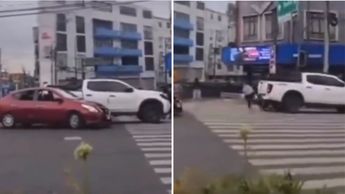 VIDEO | Conductor atropella a varias personas frente a 'El Borrego Viudo' en la Miguel Hidalgo; hay 2 detenidos
