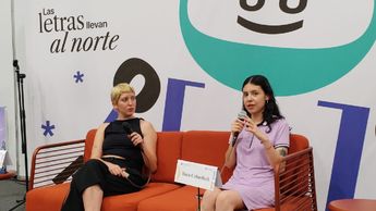 Dara Cabushtak en FIL Monterrey 2024.| Mauricio Lavín