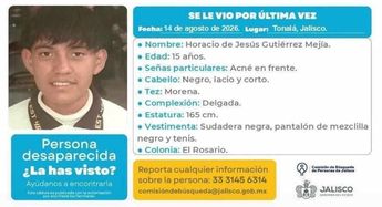 Ficha de desaparecido de Horacio de Jesús