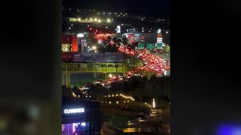 Zona Cumbres de Monterrey: Fotos del tráfico vial se vuelven viral