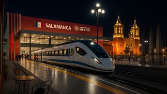 el total de viaje de Irapuato a Ciudad de México de aproximadamente tres horas. Foto: Gemini.