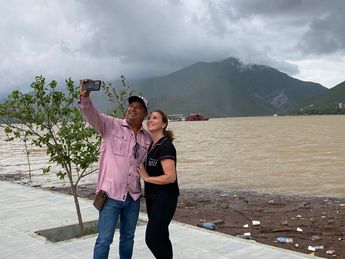 Regios visitan Presa La Boca / Edgar Plata
