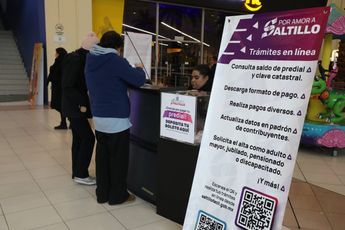 Módulos de pago disponibles para pagar el estímulo fiscal en Saltillo
