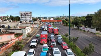 Transportistas bloquean parcialmente vías de Veracruz por falta de seguridad | Cortesía
