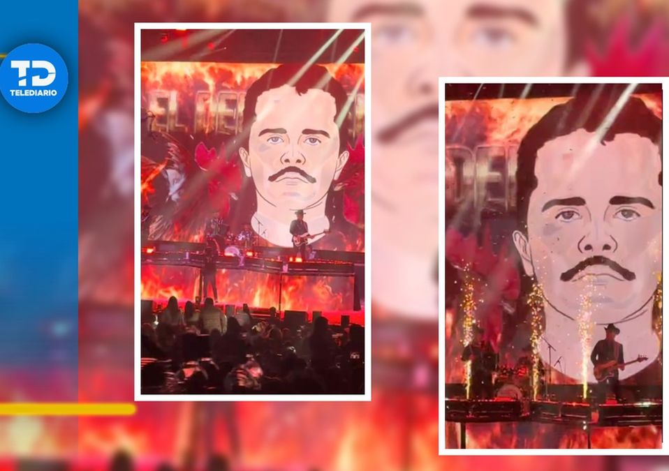 Imágenes del 'Mencho' aparecieron en las pantallas del Auditorio Telmex/ Especial