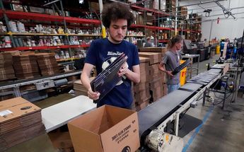 Fabricación de discos de vinilo /AP