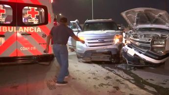 Accidente automovilístico en Boulevard Laguna Sur de Torreón a deja menor lesionado